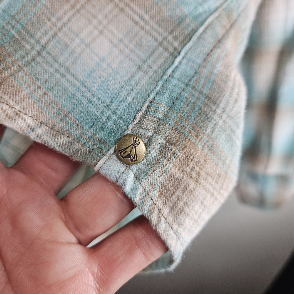 Pendleton Plaid Boyfriend Double Brushed Flannel … - image 6